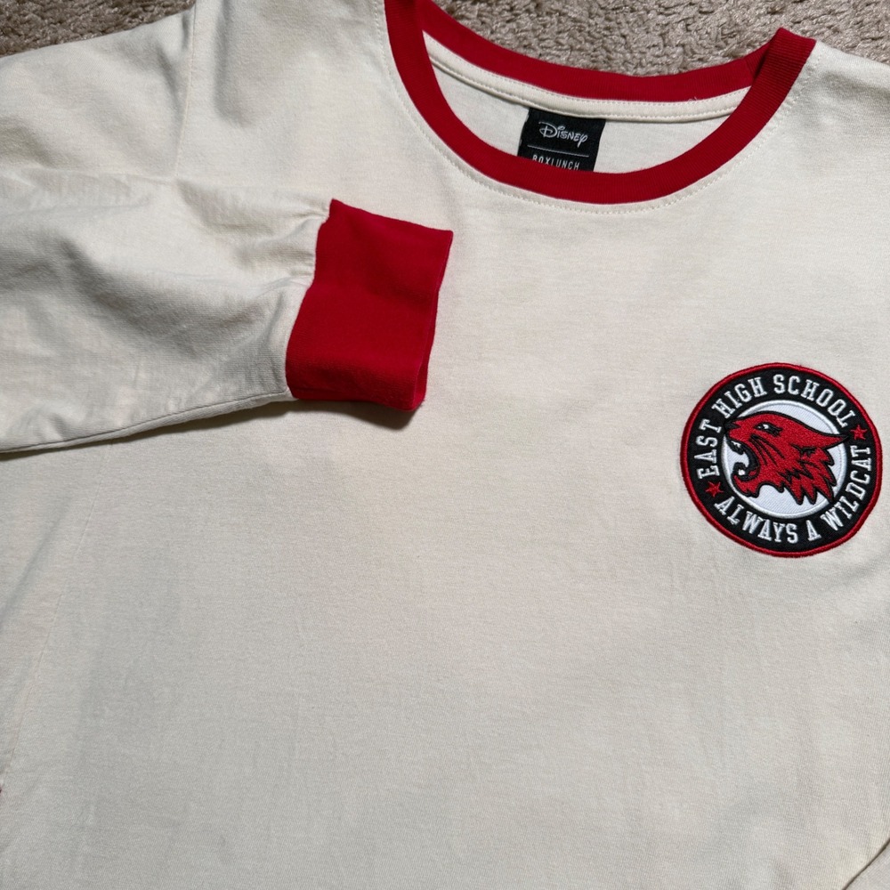 Disney BoxLunch High School Musical East High Wildcats Jersey‎ Shirt Mens XL
